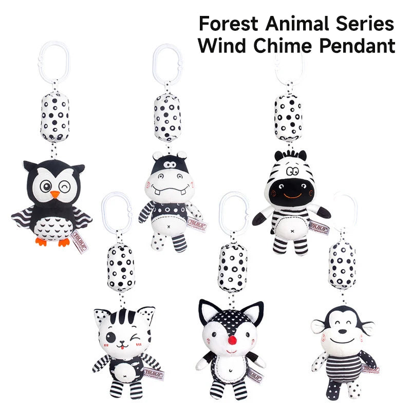 Newborn Bells Soft Plush Rattle Toy Car Seat Travel Stroller Ring The Bell Toy Exercise Baby Gripping Ability To Soothe Baby Toy